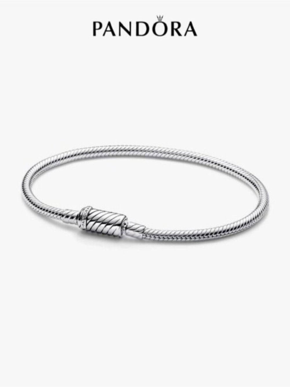Pandora Easy-Close Magnetic Clasp Snake Chain Bracelet